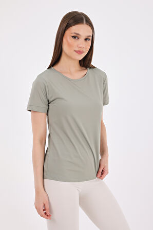 Scorp Vector Kadın Spor Tişört A. Yeşil