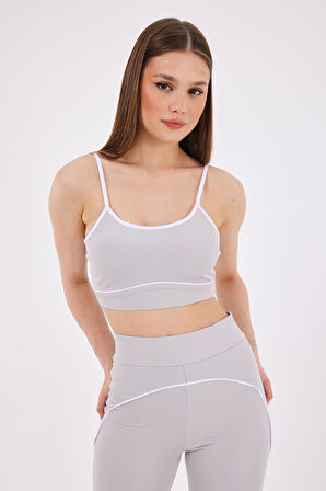 Scorp Viva Sporcu Sütyeni Gri