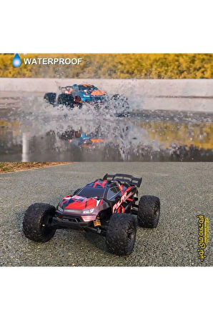 ELEKTRİKLİ RC 1:8 ÖLÇEK SERVO MOTOR SÜSPANSİYONLU ARAZİ ARACI SPOR ARAÇ 85 KM HIZ RC ARAÇ