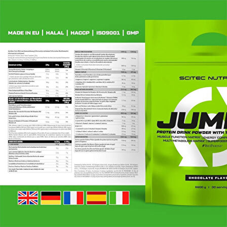 Scitec jumbo Mass Gainer 6600 Gram (Karbonhidrat tozu +Kilo alma)