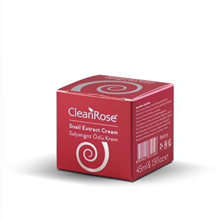 Clean Rose Salyangoz Kremi 45 ml