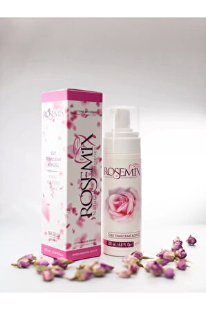 Rosemix Cilt Temizleme Köpüğü Gül 200 ml