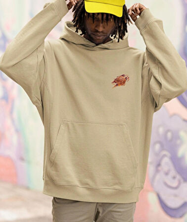 Borcelle basket ball baskılı erkek sweatshirt 