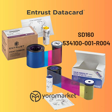 Datacard SD160 Renkli Ribon Tam Panel