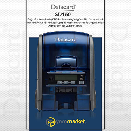 Datacard SD160 Renkli Ribon Tam Panel