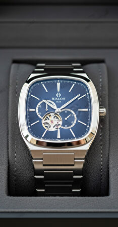 Hislon Gümüş Çelik Kordon Erkek Kol Saati SD218S-11SS