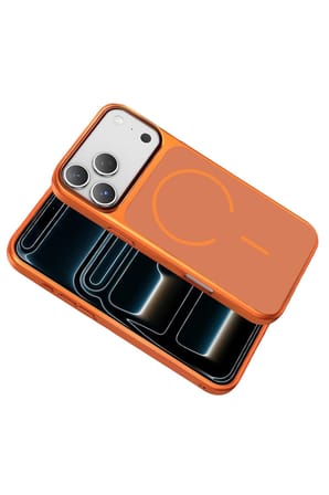 iPhone 17 Pro Max Rush Magsafe Kapak - Turuncu