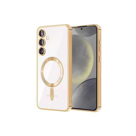 Mey İthalat  Samsung Galaxy S23 Plus Kılıf Kross Magneticsafe Kapak - Gold