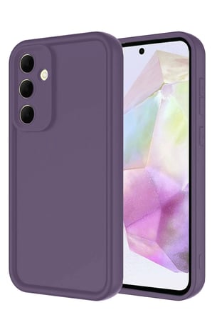 Mey İthalat  Samsung Galaxy A17 5G Viera Silikon - Mürdüm