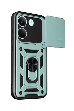 Mey İthalat   Poco X8 Pro Pars Lens Yüzüklü Silikon - Yeşil