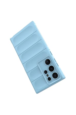 Samsung Galaxy S24 Ultra Kılıf Optimum Silikon - Sky Blue