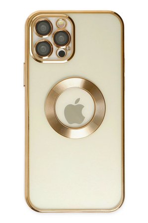 iPhone 12 Pro Kılıf Slot Silikon - Gold