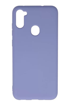 Samsung Galaxy A11 Kılıf Nano içi Kadife Silikon - Lila