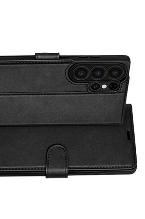 Samsung Galaxy S26 Ultra Trend S Plus Kapaklı Kılıf - Siyah
