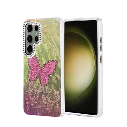 Mey İthalat  Samsung Galaxy S25 Ultra Kılıf Blade Aynalı Desenli Kapak - Desen 5