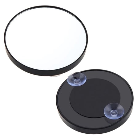 B 10x Büyüteçli Vantuzlu Pratik Kullanışlı Makyaj Lens Traş Aynası