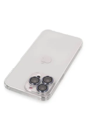 iPhone 13 Pro Kılıf Luko Lens Silikon - Sierra Blue