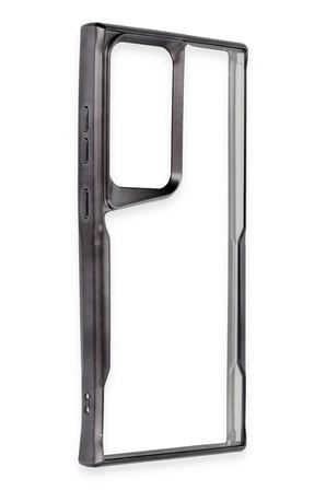 Samsung Galaxy S24 Ultra Kılıf Boyi Silikon Kapak - Siyah