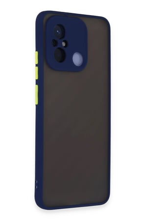 Mey İthalat   Redmi 12C Kılıf Montreal Silikon Kapak - Lacivert