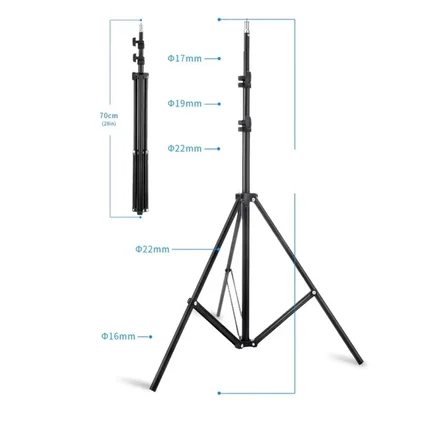 Mey İthalat  2.1 Tripod Stand Led Işık İçin