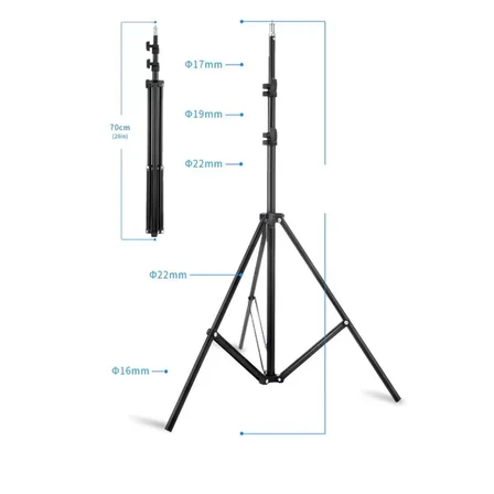 Mey İthalat  2.1 Tripod Stand Led Işık İçin