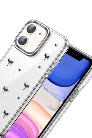 iPhone 12 Fiyonk Desenli Kapak - Desen 1