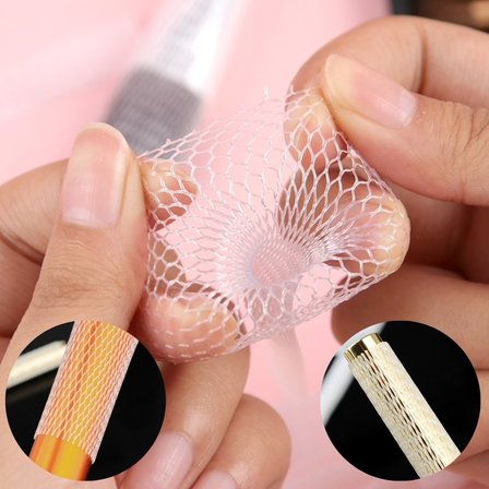 B Makyaj Far Allık Kontür Eyeliner Fırça Malzemeleri Ürünleri Koruyucu File Kapak Örgü Kılıf S