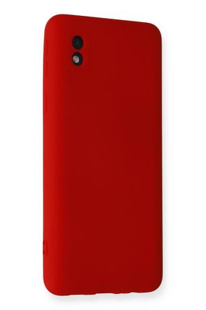 Samsung Galaxy A01 Core Kılıf Nano içi Kadife Silikon - Kırmızı