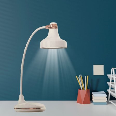 B Dokunmatik 3 Farklı LED Işıklı Çalışma Masası Üstü Lamba
