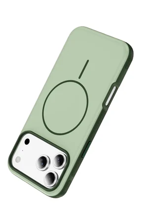 Mey İthalat   iPhone 17 Pro Neksa Magsafe Kapak - Yeşil