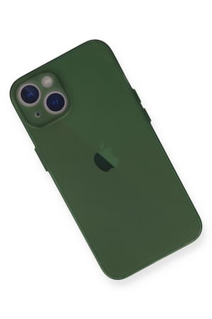 iPhone 14 Plus Kılıf PP Ultra İnce Kapak - Yeşil