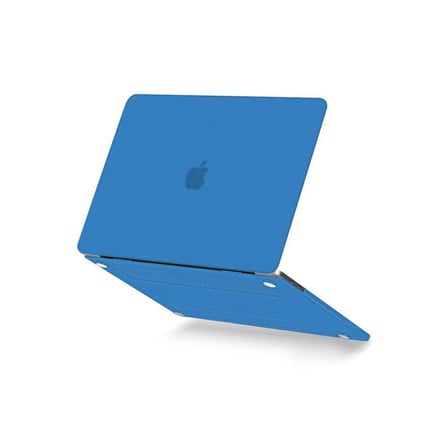 Mey İthalat  Macbook Pro 13 2020 Macbook Buzlu Kapak - Mavi