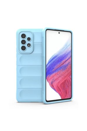 Mey İthalat  Samsung Galaxy A73 5G Kılıf Optimum Silikon - Sky Blue