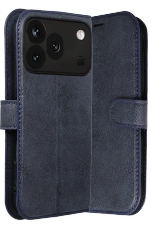 Mey İthalat  Huawei Honor 600 Pro Trend S Plus Kapaklı Kılıf - Lacivert