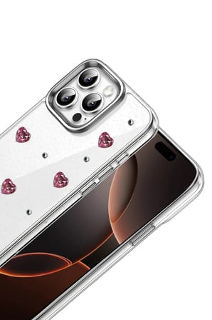 iPhone 16 Pro Max Fiyonk Desenli Kapak - Desen 3