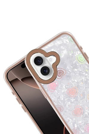 iPhone 16 Lumi Desenli Kapak - Çöl Titanyum