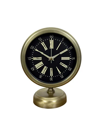 Time Art 25 x 20 Eskitme Metal Masa Saati