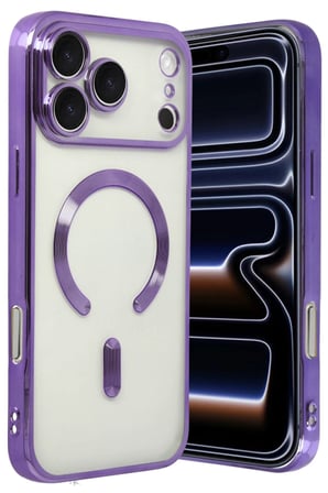 iPhone 17 Pro Kross Magneticsafe Kapak - Mor