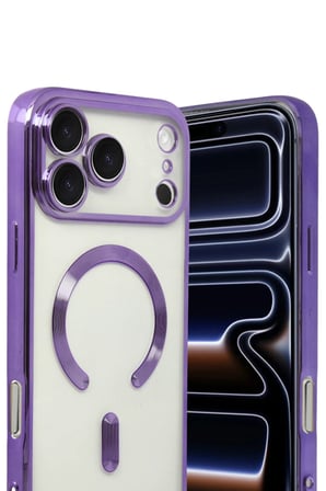iPhone 17 Pro Kross Magneticsafe Kapak - Mor