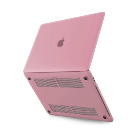 Mey İthalat  Macbook Pro 13 2021 Macbook Buzlu Kapak - Pembe