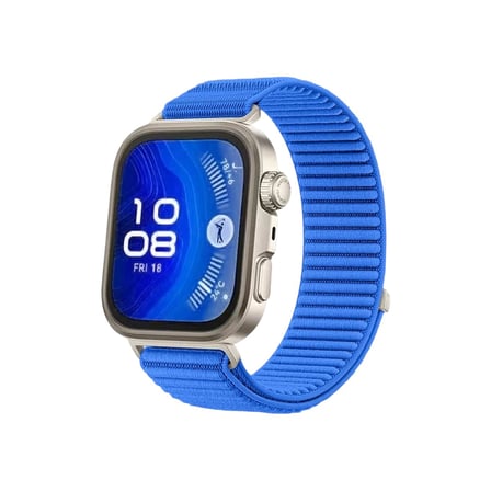Huawei Fit 4 Braid Kordon - Mavi