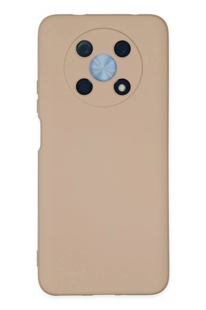 Mey İthalat  Huawei Nova Y90 Kılıf Nano içi Kadife Silikon - Pudra