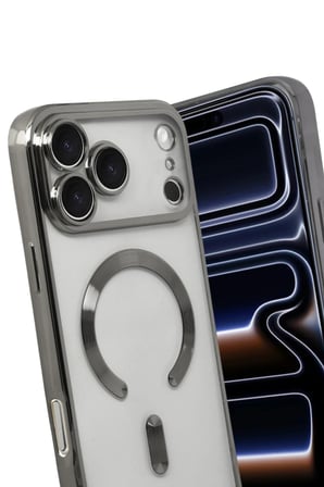 iPhone 17 Pro Max Kross Magneticsafe Kapak - Titan Gri
