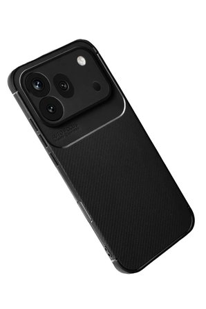 Huawei Honor 600 Pro Auto Focus Karbon Kapak - Siyah