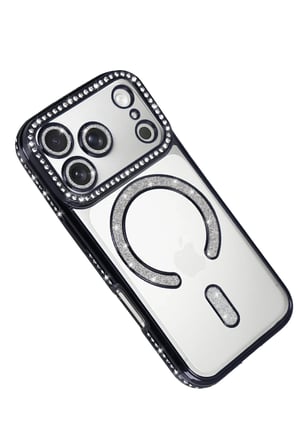 iPhone 17 Pro Max Joke Simli Magneticsafe Kılıf - Siyah