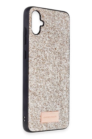 Samsung Galaxy A05 Bright Simli Kapak - Gold