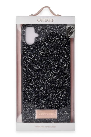 Samsung Galaxy A05 Bright Simli Kapak - Gold