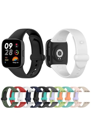 Mey İthalat   Redmi Watch 3 Origin Silikon Kordon - Beyaz