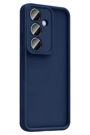 Samsung Galaxy A57 5G Viera Silikon - Lacivert