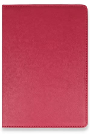 Mey İthalat  Samsung Galaxy P610 Tab S6 Lite 10.4 Kılıf 360 Tablet Deri Kılıf - Pembe